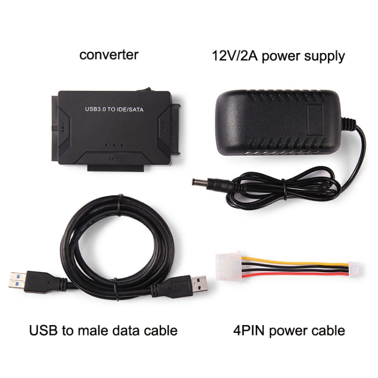 Cavo USB3.0 a SATA / IDE Easy Drive Adattatore per disco rigido esterno, spina Specifiche:, US Plug, EU Plug, AU  Plug, UK  Plug