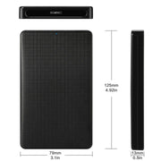 E39 2.5 pollici USB 3.0 SATA Mobile Hard Disk Box, E39