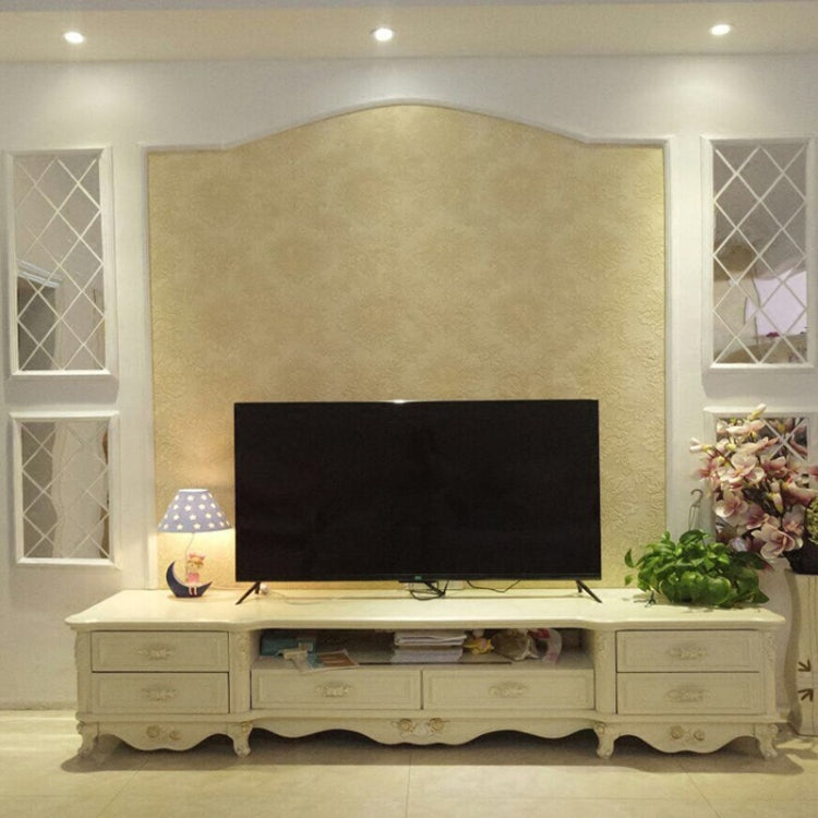 Adesivi decorativi a specchio in acrilico con cuciture a rombo, Golden Small, Golden Medium, Golden Large, Silver Small, Silver Medium, Silver Large, Black Small, Black Medium, Black Large, Brown Small, Brown Medium, Brown Large, Blue Small, Blue Mediu...