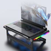 Raffreddatore per laptop con effetti di illuminazione RGB NUOXI Q9