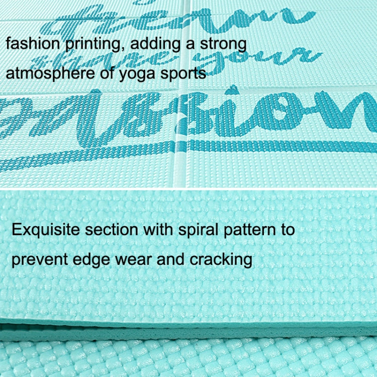 YM15C Tappetino portatile da viaggio spesso piegato Yoga Pad Student Nnap Mat, Spessore:, 2mm (Gray), 2mm (Pink), 3mm (Pink), 3mm (Gray), 5mm (Light Gray Print), 5mm (Light Blue Printed), 5mm (Orange Print), 5mm (Rose Red Print), 5mm (Purple Print)    ...