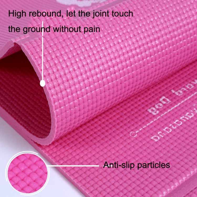 YM15C Tappetino portatile da viaggio spesso piegato Yoga Pad Student Nnap Mat, Spessore:, 2mm (Gray), 2mm (Pink), 3mm (Pink), 3mm (Gray), 5mm (Light Gray Print), 5mm (Light Blue Printed), 5mm (Orange Print), 5mm (Rose Red Print), 5mm (Purple Print)    ...