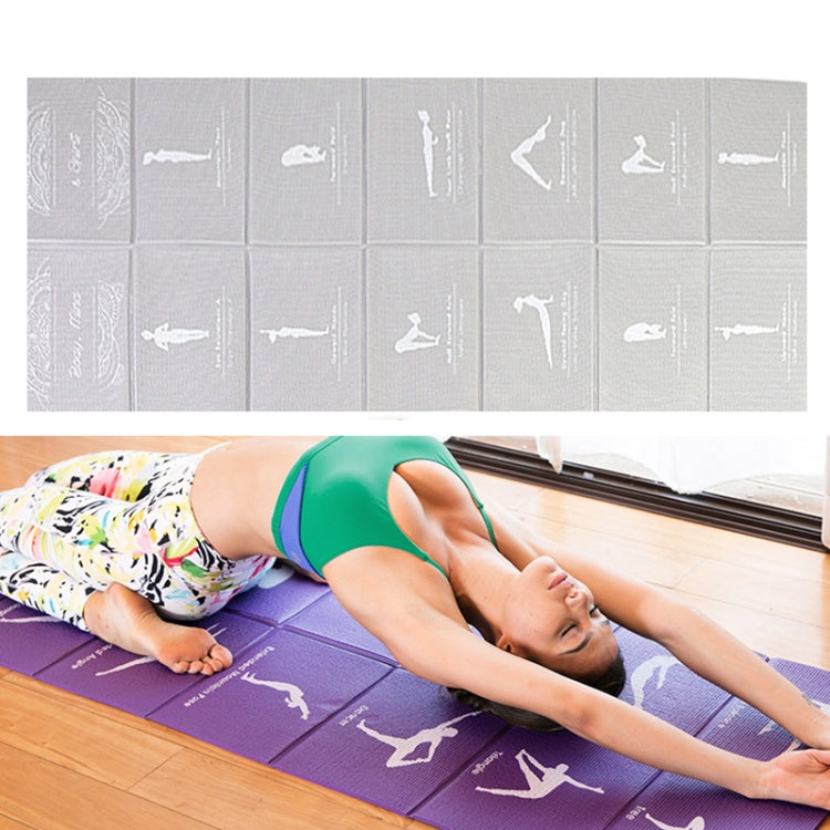 YM15C Tappetino portatile da viaggio spesso piegato Yoga Pad Student Nnap Mat, Spessore:, 2mm (Gray), 2mm (Pink), 3mm (Pink), 3mm (Gray), 5mm (Light Gray Print), 5mm (Light Blue Printed), 5mm (Orange Print), 5mm (Rose Red Print), 5mm (Purple Print)    ...