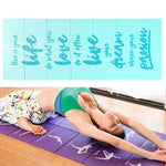 YM15C Tappetino portatile da viaggio spesso piegato Yoga Pad Student Nnap Mat, Spessore:, 2mm (Gray), 2mm (Pink), 3mm (Pink), 3mm (Gray), 5mm (Light Gray Print), 5mm (Light Blue Printed), 5mm (Orange Print), 5mm (Rose Red Print), 5mm (Purple Print)    ...