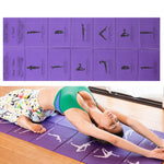 YM15C Tappetino portatile da viaggio spesso piegato Yoga Pad Student Nnap Mat, Spessore:, 2mm (Gray), 2mm (Pink), 3mm (Pink), 3mm (Gray), 5mm (Light Gray Print), 5mm (Light Blue Printed), 5mm (Orange Print), 5mm (Rose Red Print), 5mm (Purple Print)    ...