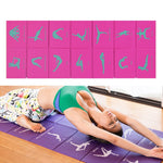 YM15C Tappetino portatile da viaggio spesso piegato Yoga Pad Student Nnap Mat, Spessore:, 2mm (Gray), 2mm (Pink), 3mm (Pink), 3mm (Gray), 5mm (Light Gray Print), 5mm (Light Blue Printed), 5mm (Orange Print), 5mm (Rose Red Print), 5mm (Purple Print)    ...