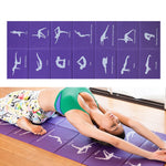 YM15C Tappetino portatile da viaggio spesso piegato Yoga Pad Student Nnap Mat, Spessore:, 2mm (Gray), 2mm (Pink), 3mm (Pink), 3mm (Gray), 5mm (Light Gray Print), 5mm (Light Blue Printed), 5mm (Orange Print), 5mm (Rose Red Print), 5mm (Purple Print)    ...