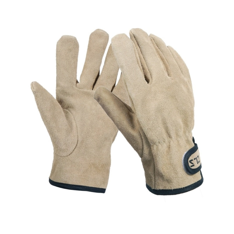 CLS Outdoor Cookout Barbecue Guanti protettivi in pelle bovina resistenti al calore