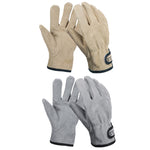CLS Outdoor Cookout Barbecue Guanti protettivi in pelle bovina resistenti al calore