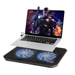 Dispositivo di raffreddamento per laptop Dual USB NUOXI M10