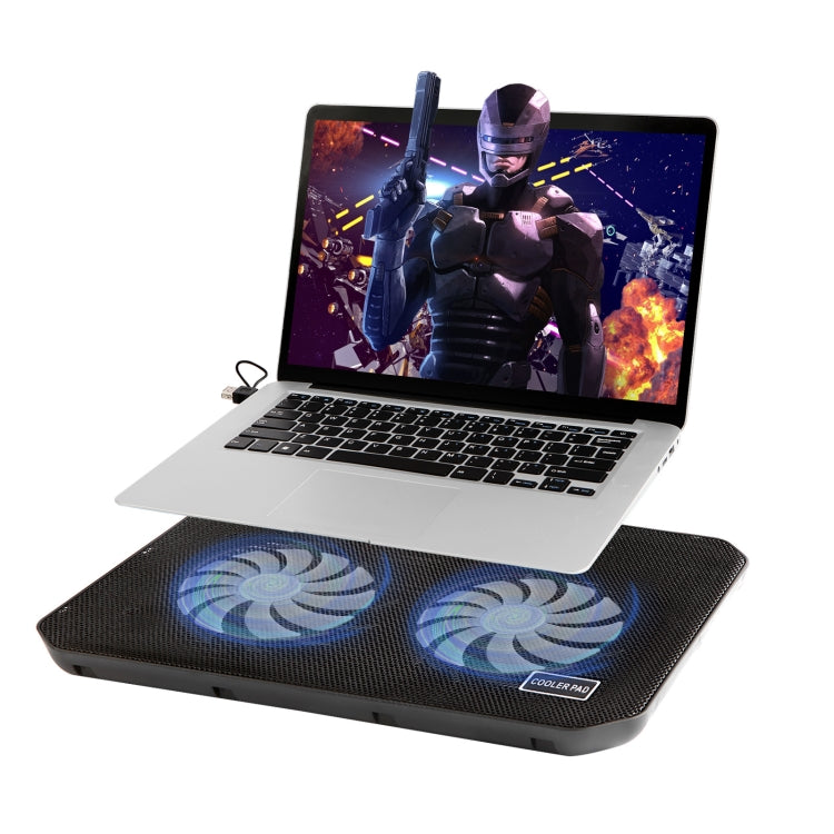 Dispositivo di raffreddamento per laptop Dual USB NUOXI M10