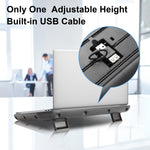 Dispositivo di raffreddamento per laptop Dual USB NUOXI M10