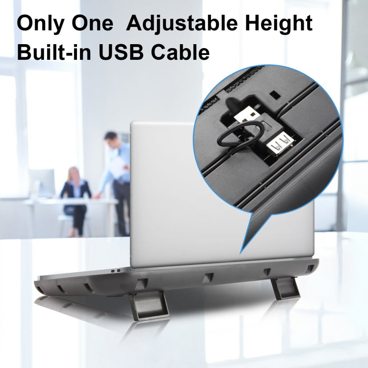 Dispositivo di raffreddamento per laptop Dual USB NUOXI M10