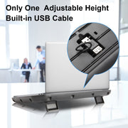 Dispositivo di raffreddamento per laptop Dual USB NUOXI M10