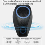 Repellente per topi repellente per zanzare ad ultrasuoni a fiocco di neve, specifica:, US Plug, EU Plug, UK Plug