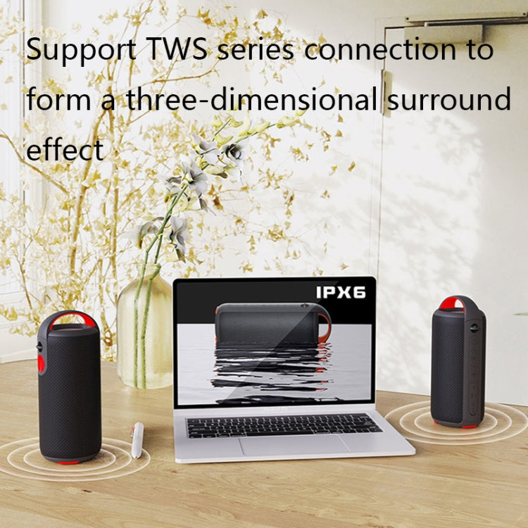 HY01 Altoparlante Bluetooth con audio stereo impermeabile da 20 W per esterni