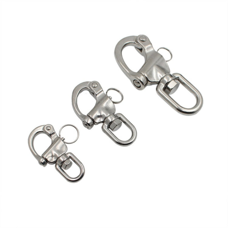 Grillo a molla rotante in acciaio inossidabile a vela per yachting, 70mm, 87mm, 128mm