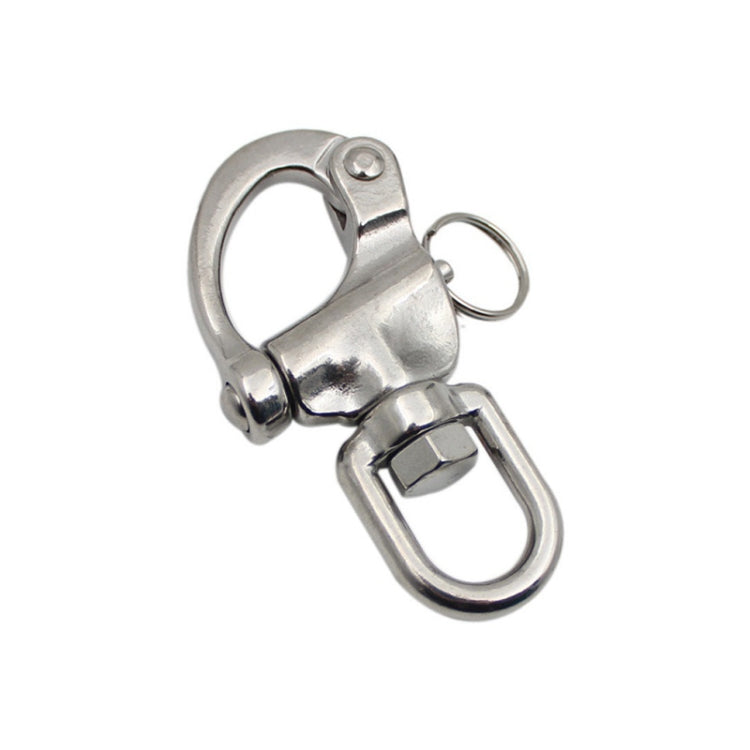 Grillo a molla rotante in acciaio inossidabile a vela per yachting, 70mm, 87mm, 128mm
