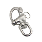 Grillo a molla rotante in acciaio inossidabile a vela per yachting, 70mm, 87mm, 128mm