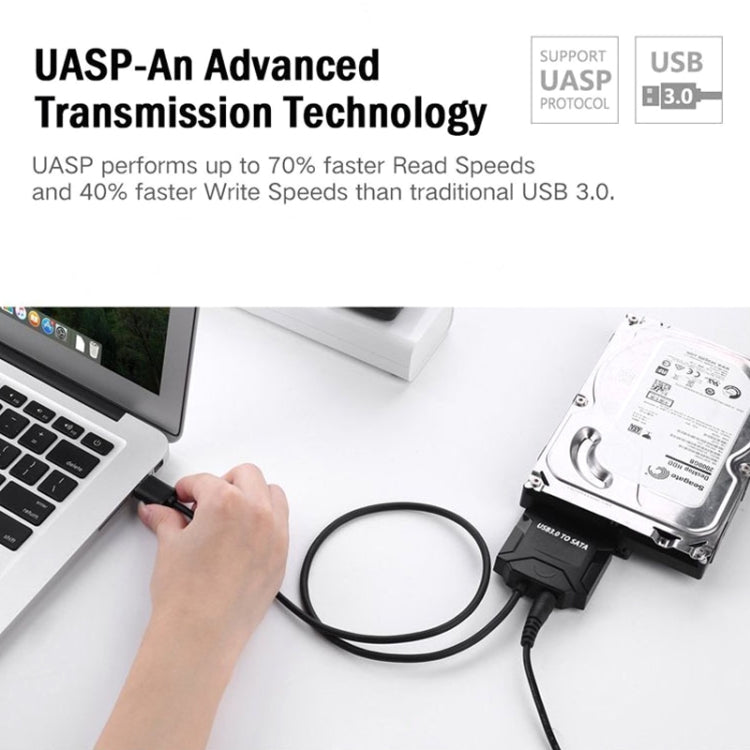 Cavo SATA a USB 3.0 Easy Drive Cavo adattatore per disco rigido esterno da 2,5 / 3,5 pollici