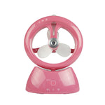 Ventilatore da scrivania USB ricaricabile con spruzzo d'acqua