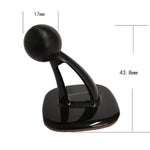10 accessori per porta telefono con presa d'aria per auto, C-shaped Base, Olecranon Chuck