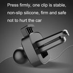 10 accessori per porta telefono con presa d'aria per auto, C-shaped Base, Olecranon Chuck