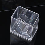 5 PCS Scatola per orologio rettangolare trasparente Scatola per orologio elettronica estraibile, 5 PCS Watch Box