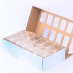 5 PCS Scatola per orologio rettangolare trasparente Scatola per orologio elettronica estraibile, 5 PCS Watch Box