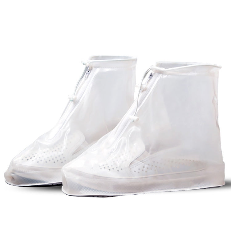 1 paio di copriscarpe impermeabili antiscivolo per esterni piovosi che ispessiscono il copriscarpe per uso ripetitivo, S, M, L, XL, XXL, XXXL