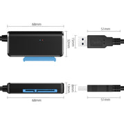 T04 Cavo USB 3.0 a SATA Easy Drive per cavo adattatore per disco rigido da 2,5/3,5 pollici