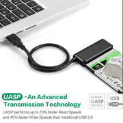 T04 Cavo USB 3.0 a SATA Easy Drive per cavo adattatore per disco rigido da 2,5/3,5 pollici