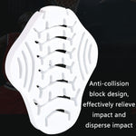 Protezione del braccio di compressione anticollisione a nido d'ape per sport all'aria aperta, colore:, M (Black), L (Black), XL (Black), M (White), L (White), XL (White)