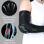 Protezione del braccio di compressione anticollisione a nido d'ape per sport all'aria aperta, colore:, M (Black), L (Black), XL (Black), M (White), L (White), XL (White)