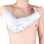 Protezione del braccio di compressione anticollisione a nido d'ape per sport all'aria aperta, colore:, M (Black), L (Black), XL (Black), M (White), L (White), XL (White)