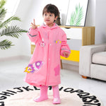 Impermeabile bambini con stampa cartoni animati S-XXL