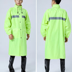 X18 Impermeabile siamese Impermeabile da equitazione riflettente per adulti all'aperto, XL, XXL, XXXL, XXXXL