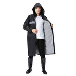 X18 Impermeabile siamese Impermeabile da equitazione riflettente per adulti all'aperto, XL, XXL, XXXL, XXXXL