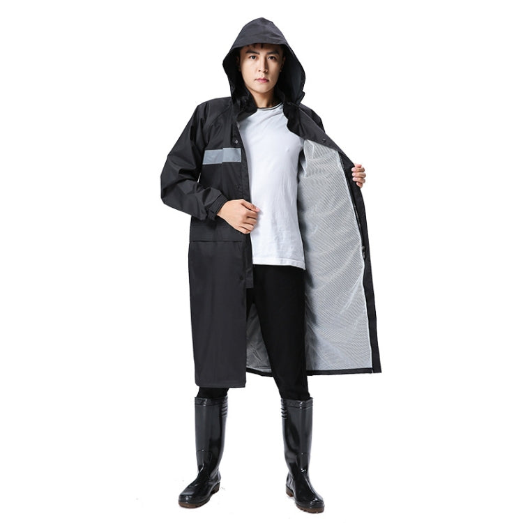 X18 Impermeabile siamese Impermeabile da equitazione riflettente per adulti all'aperto, XL, XXL, XXXL, XXXXL