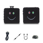 Microfono lavalier wireless con Bluetooth e riduzione rumore