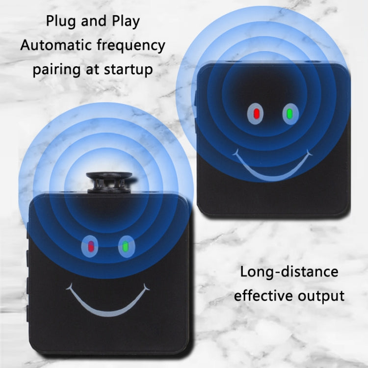 Microfono lavalier wireless con Bluetooth e riduzione rumore