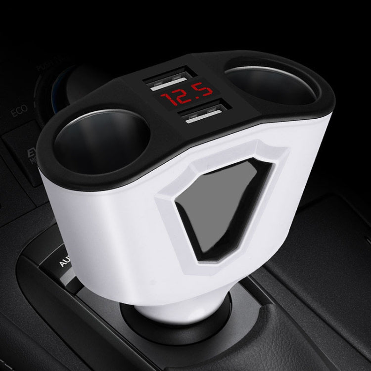3.1A Dual USB Digital Display Registratore di guida multifunzione Caricabatterie universale per autoveicoli