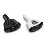 3.1A Dual USB Digital Display Registratore di guida multifunzione Caricabatterie universale per autoveicoli