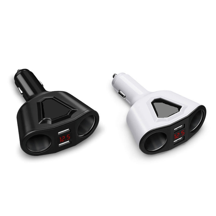3.1A Dual USB Digital Display Registratore di guida multifunzione Caricabatterie universale per autoveicoli