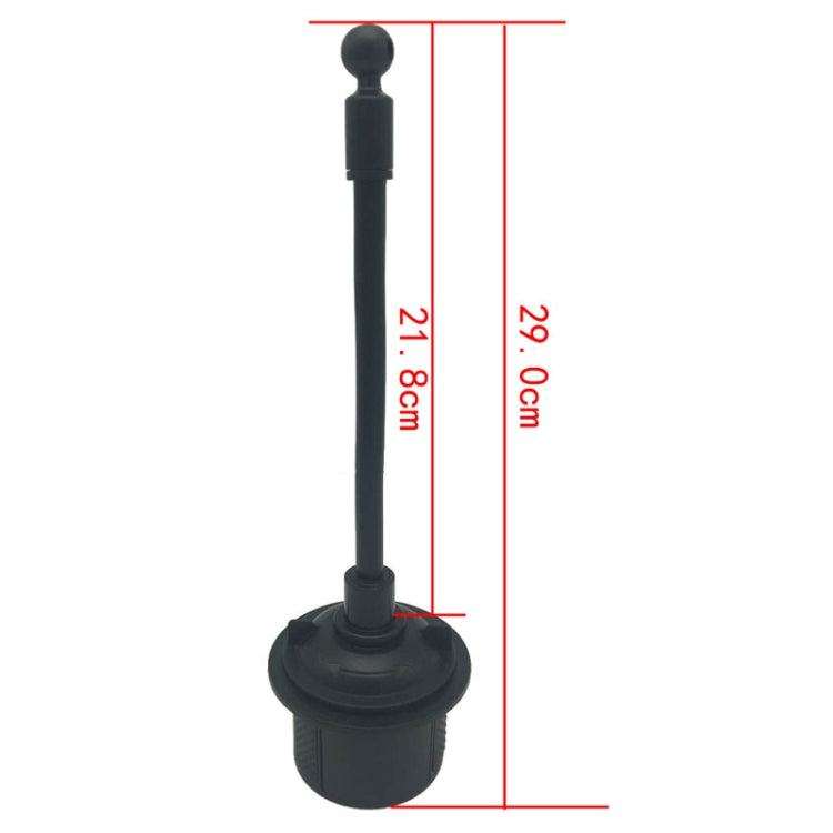 Supporto per bicchiere d'acqua interno per auto Staffa universale per navigazione Staffa per tubo lungo, Navigation Long Hose Bracket