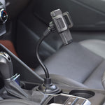Supporto per bicchiere d'acqua interno per auto Staffa universale per navigazione Staffa per tubo lungo, Navigation Long Hose Bracket