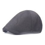 Berretto in juta primavera/estate Retro Men Forward Beret, M (56-58cm)