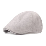 Berretto in juta primavera/estate Retro Men Forward Beret, M (56-58cm)