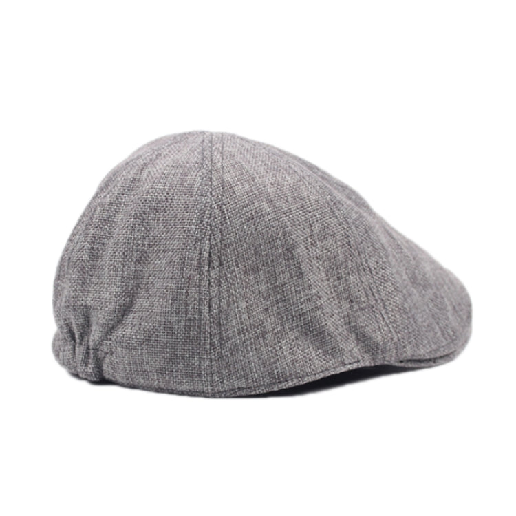 Berretto in juta primavera/estate Retro Men Forward Beret, M (56-58cm)