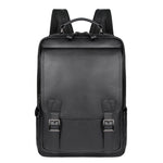 Borsa per laptop da uomo in pelle di vacchetta da lavoro casual